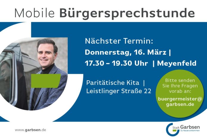 Mobile Bürgersprechstunde mit Claudio Provenzano in Meyenfeld